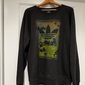 Adidas Camo Sweatshirt - XL